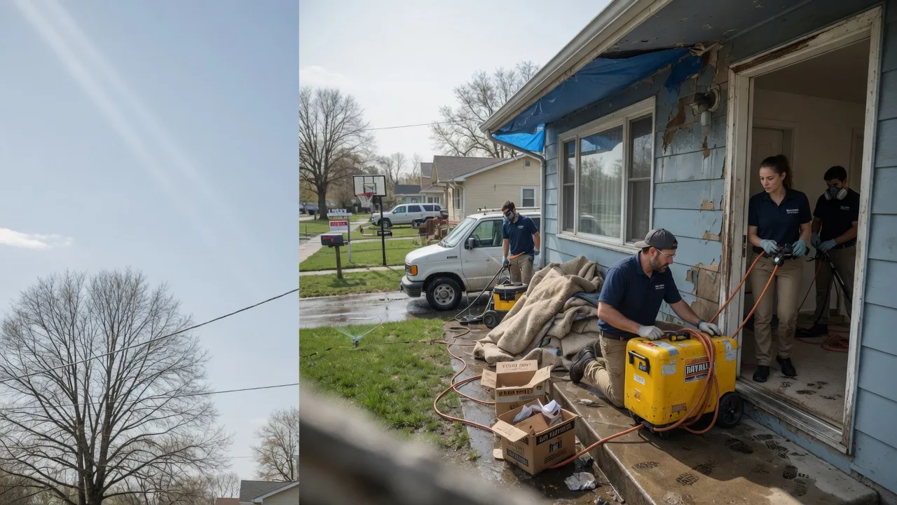 Basement Flood Cleanup in Victor, ID near me